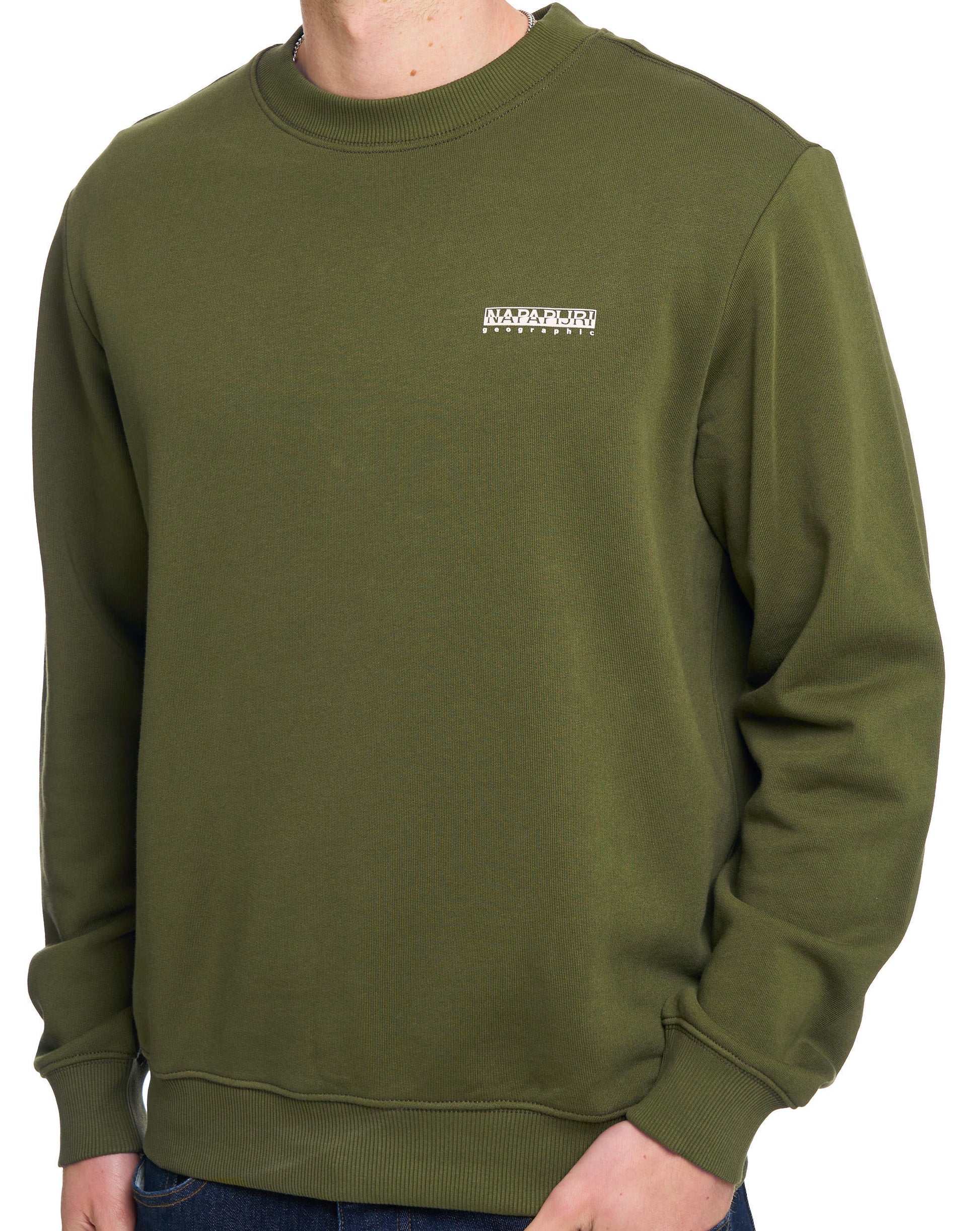 Napapijri Small Box Sweatshirt Dark Olive