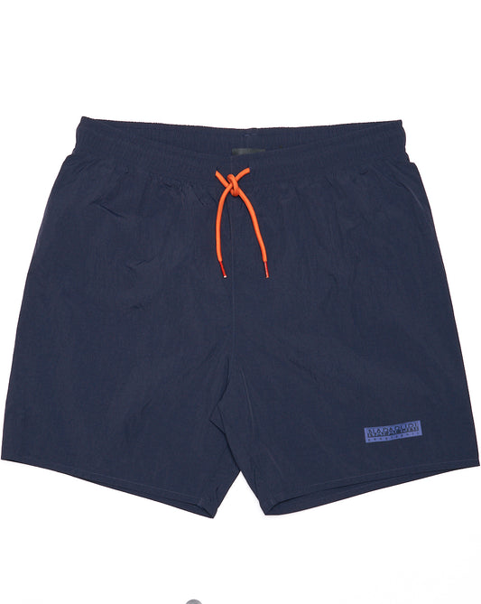 Napapijri V Box Swim Shorts Navy Blue