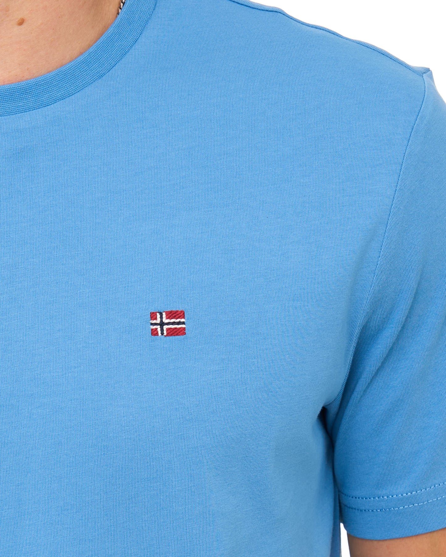 Napapijri Salis T Shirt Cyaneus Blue