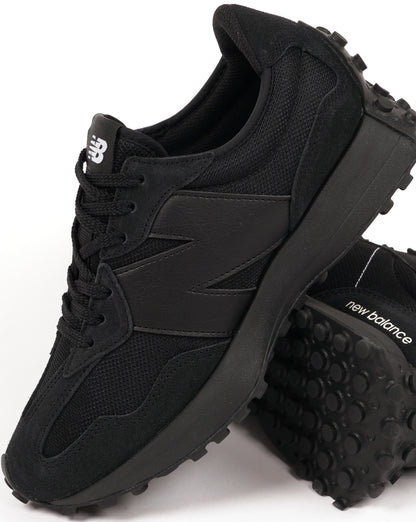 New Balance 327 Trainers Black/Black