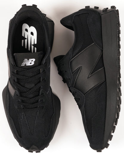 New Balance 327 Trainers Black/Black