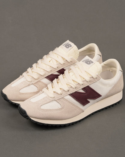 New Balance 471 Trainers Linen/Maroon