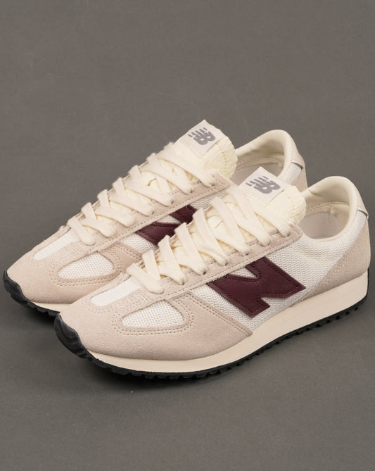 New Balance New Balance 471 Trainers Linen/Maroon