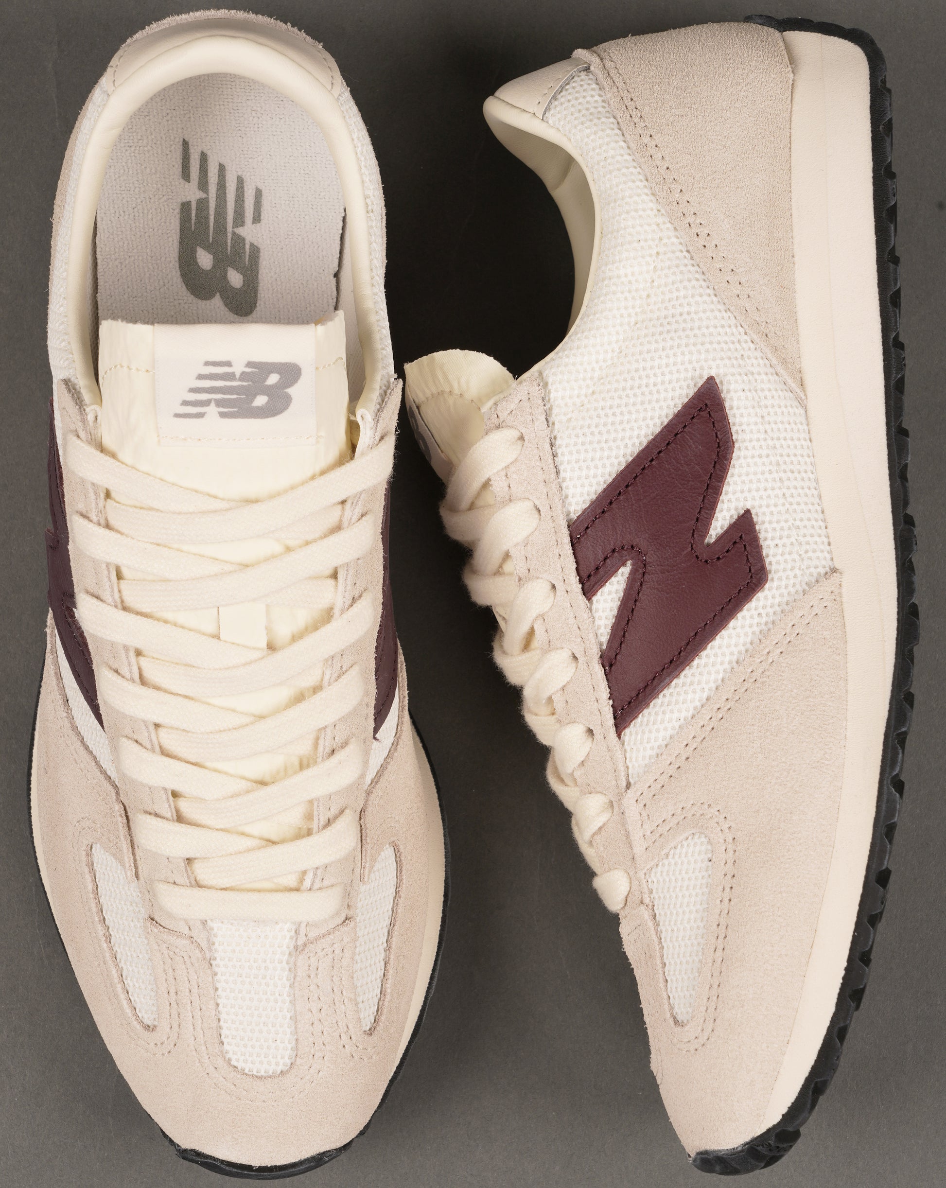New Balance 471 Trainers Linen/Maroon