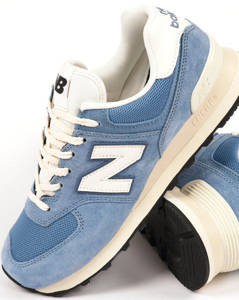 New Balance 574 Trainers Heron Blue/White