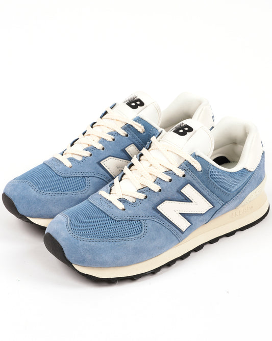 New Balance New Balance 574 Trainers Heron Blue/White