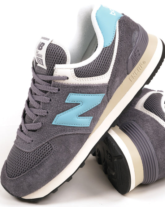 New Balance New Balance Classic 574 Trainers Neptune Grey/Blue
