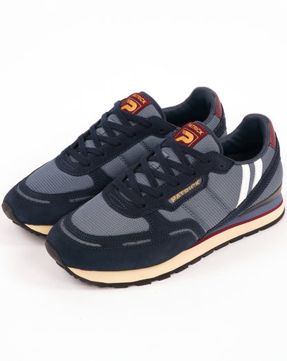 Patrick Brondby Trainers Navy/Blue/Burgundy