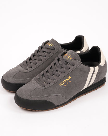 Patrick Dijon Trainers Charcoal/Off White
