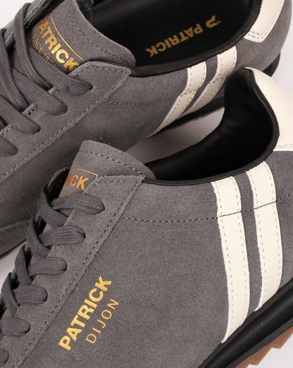 Patrick Dijon Trainers Charcoal/Off White