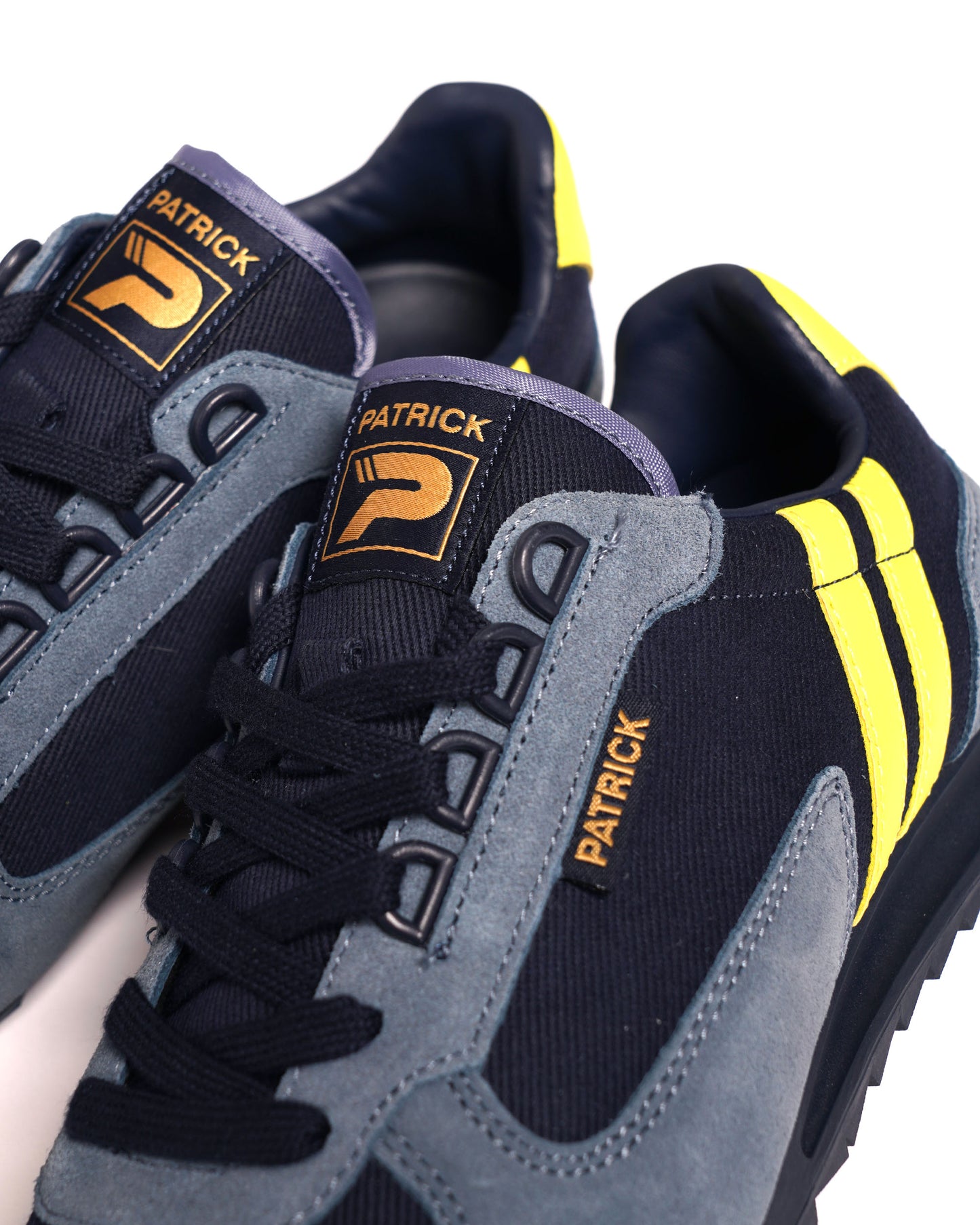 Patrick Forza Trainers Navy/Blue/Yellow
