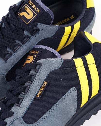 Patrick Forza Trainers Navy/Blue/Yellow