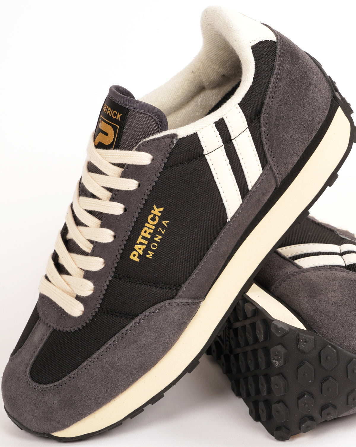 Patrick Monza Trainers Black/Dark Grey