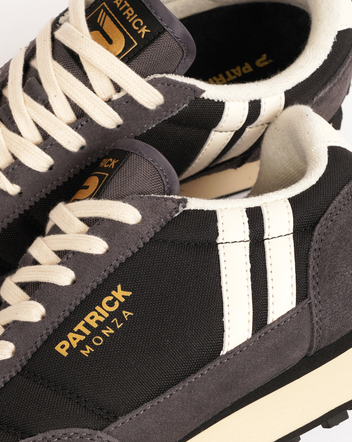 Patrick Monza Trainers Black/Dark Grey
