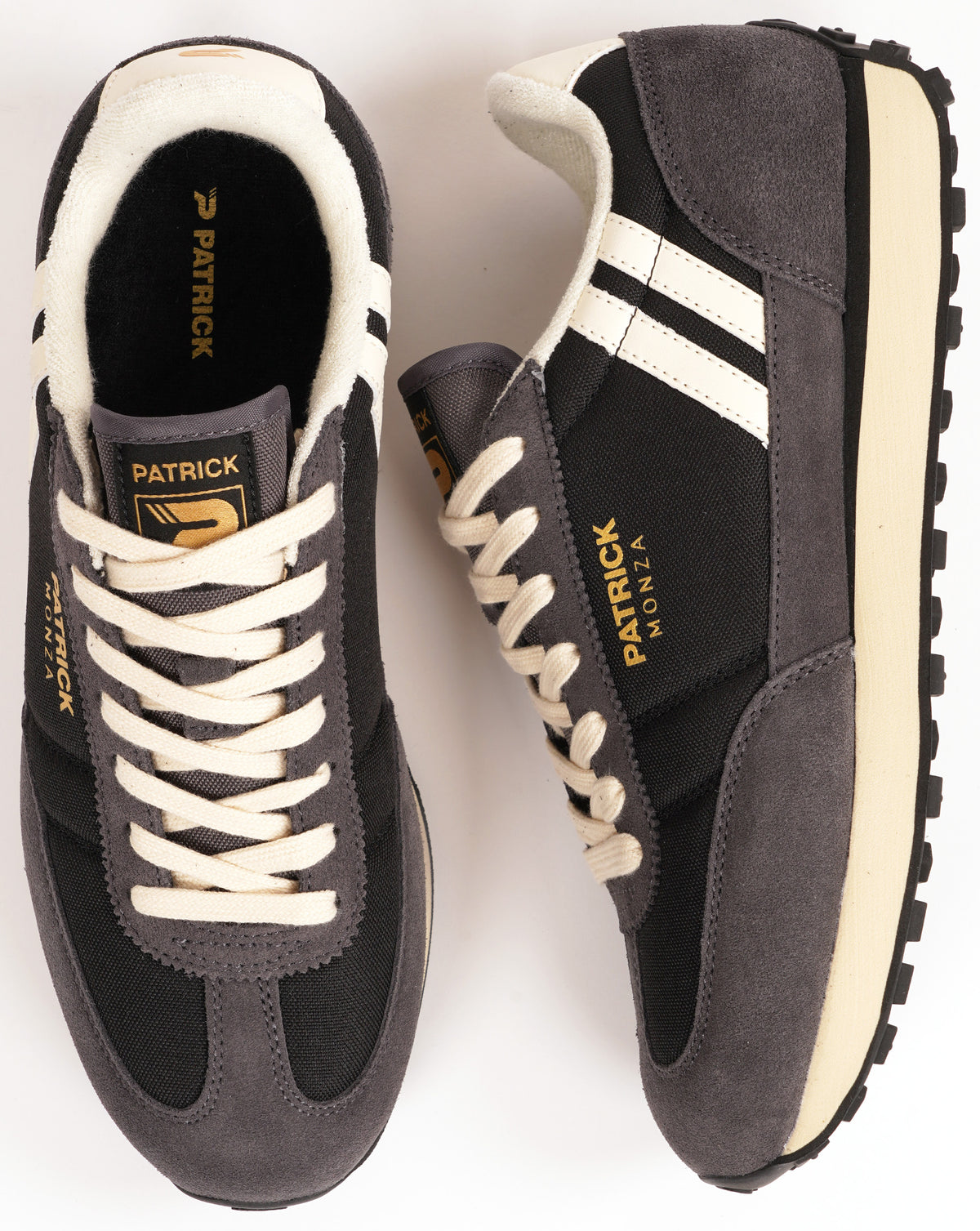 Patrick Monza Trainers Black/Dark Grey