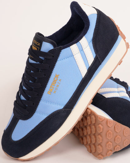 Patrick Monza Trainers Navy/Sky/White