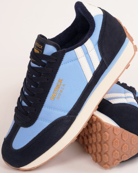 Patrick Patrick Monza Trainers Navy/Sky/White