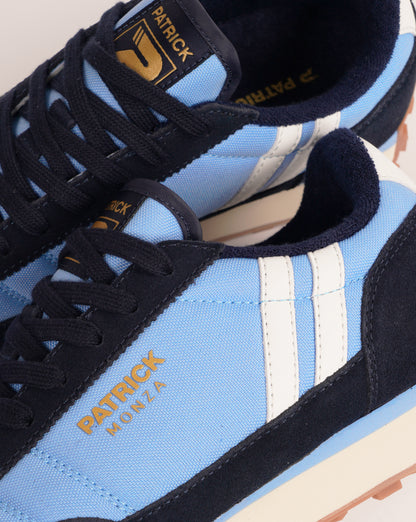 Patrick Monza Trainers Navy/Sky/White