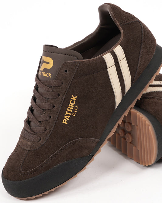 Patrick Patrick Rio Trainers Brown/Off White