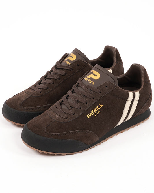 Patrick Patrick Rio Trainers Brown/Off White