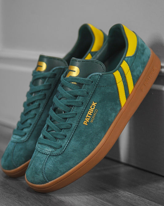 Patrick Patrick Monaco Trainers Green Yellow
