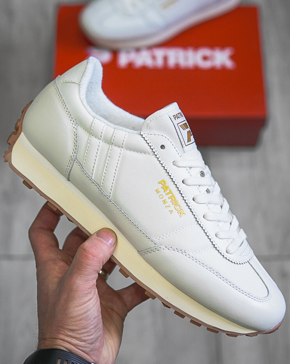 Patrick Monza Trainers White
