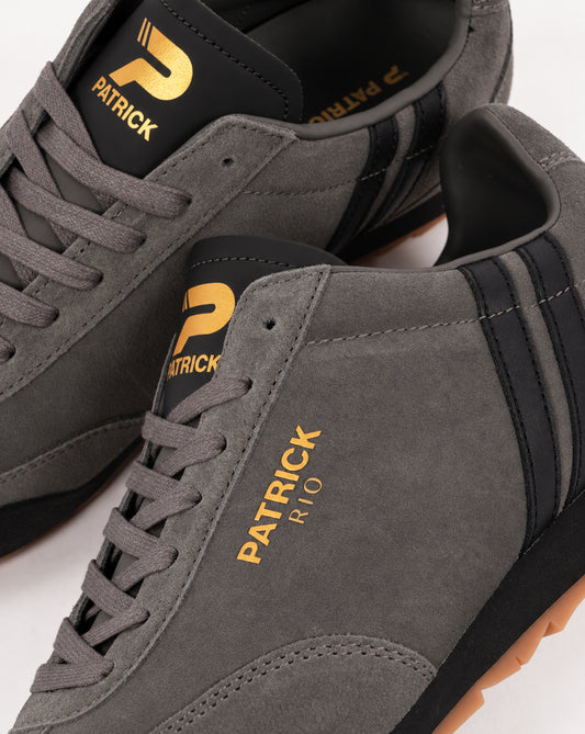 Patrick Patrick Rio Trainers Charcoal / Black