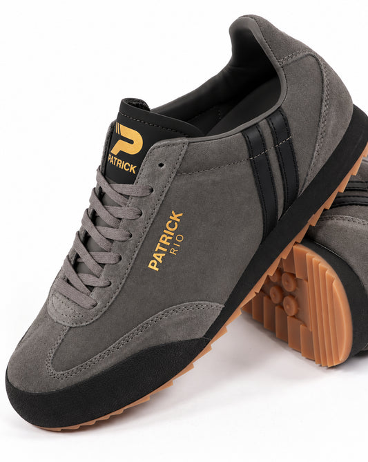 Patrick Patrick Rio Trainers Charcoal / Black