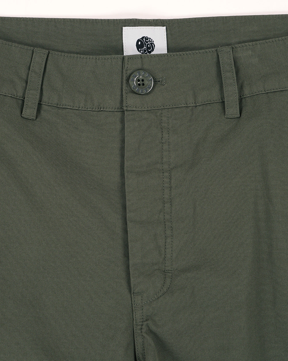 Pretty Green Bostall Cargo Shorts Dark Green