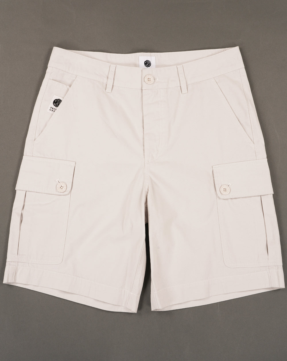Pretty Green Bostall Cargo Shorts Stone