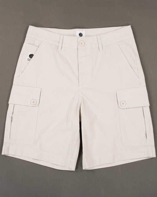Pretty Green Pretty Green Bostall Cargo Shorts Stone