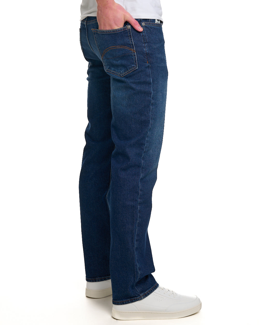 Pretty Green Burnage Regular Fit Jeans 6 Month Wash