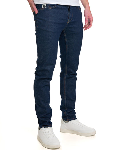 Pretty Green Erwood Slim Fit Jeans Rinse Wash