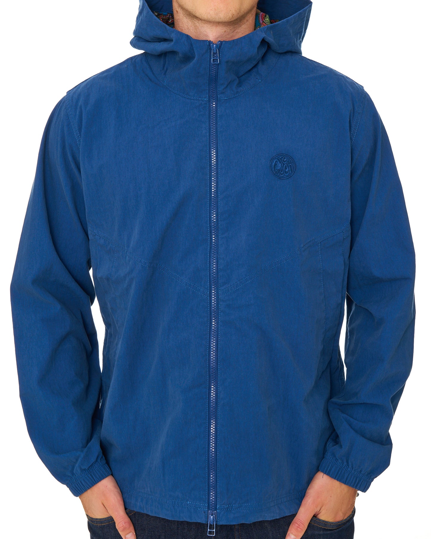 Pretty Green Feltham Hooded Jacket Blue
