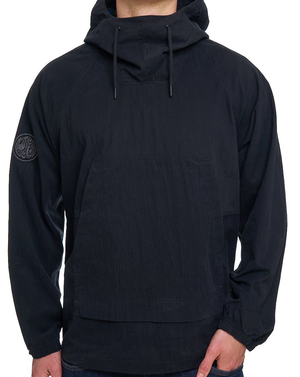 Pretty Green Feltham Smock Black