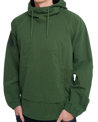 Pretty Green Feltham Smock Khaki Green