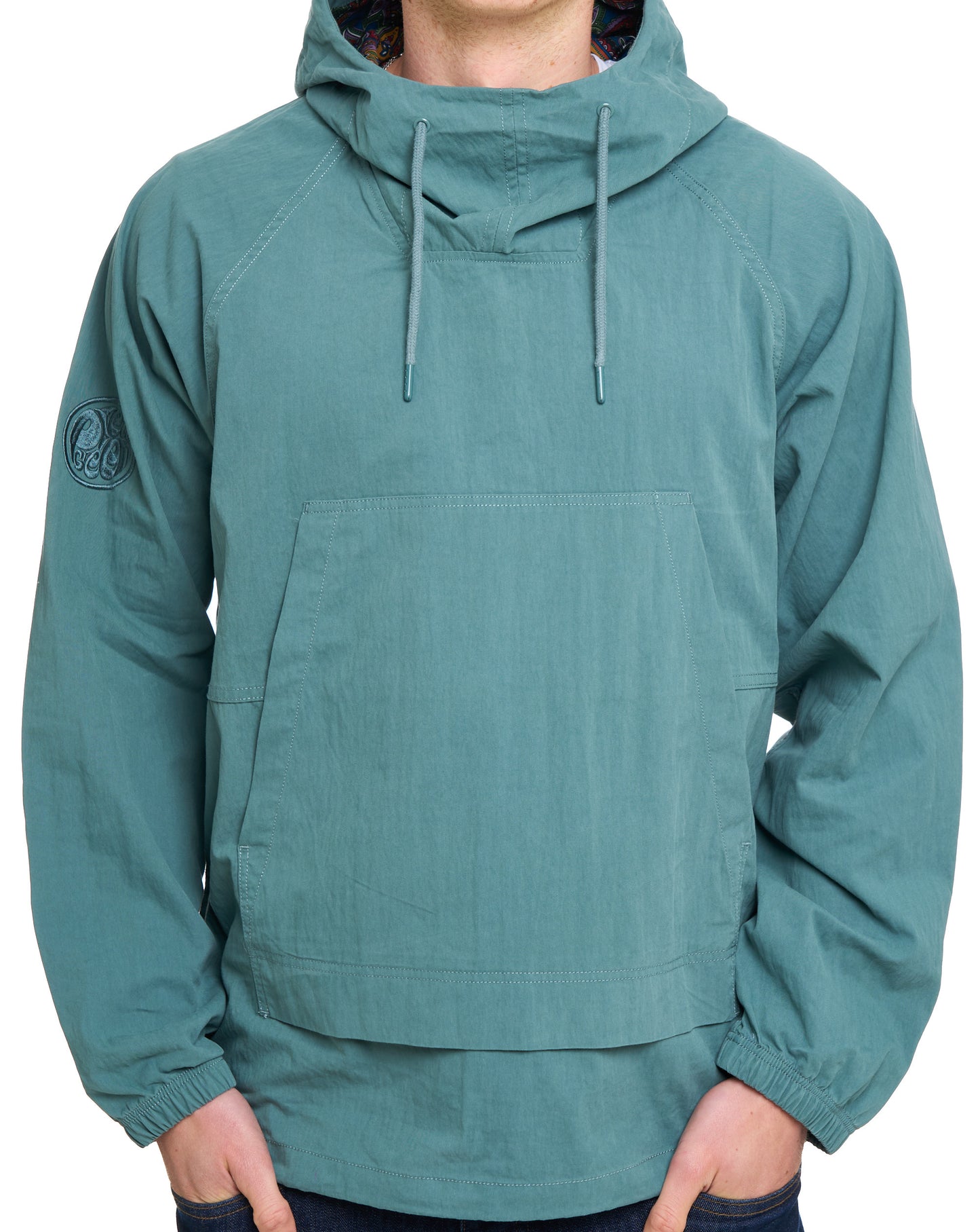 Pretty Green Feltham Smock Teal