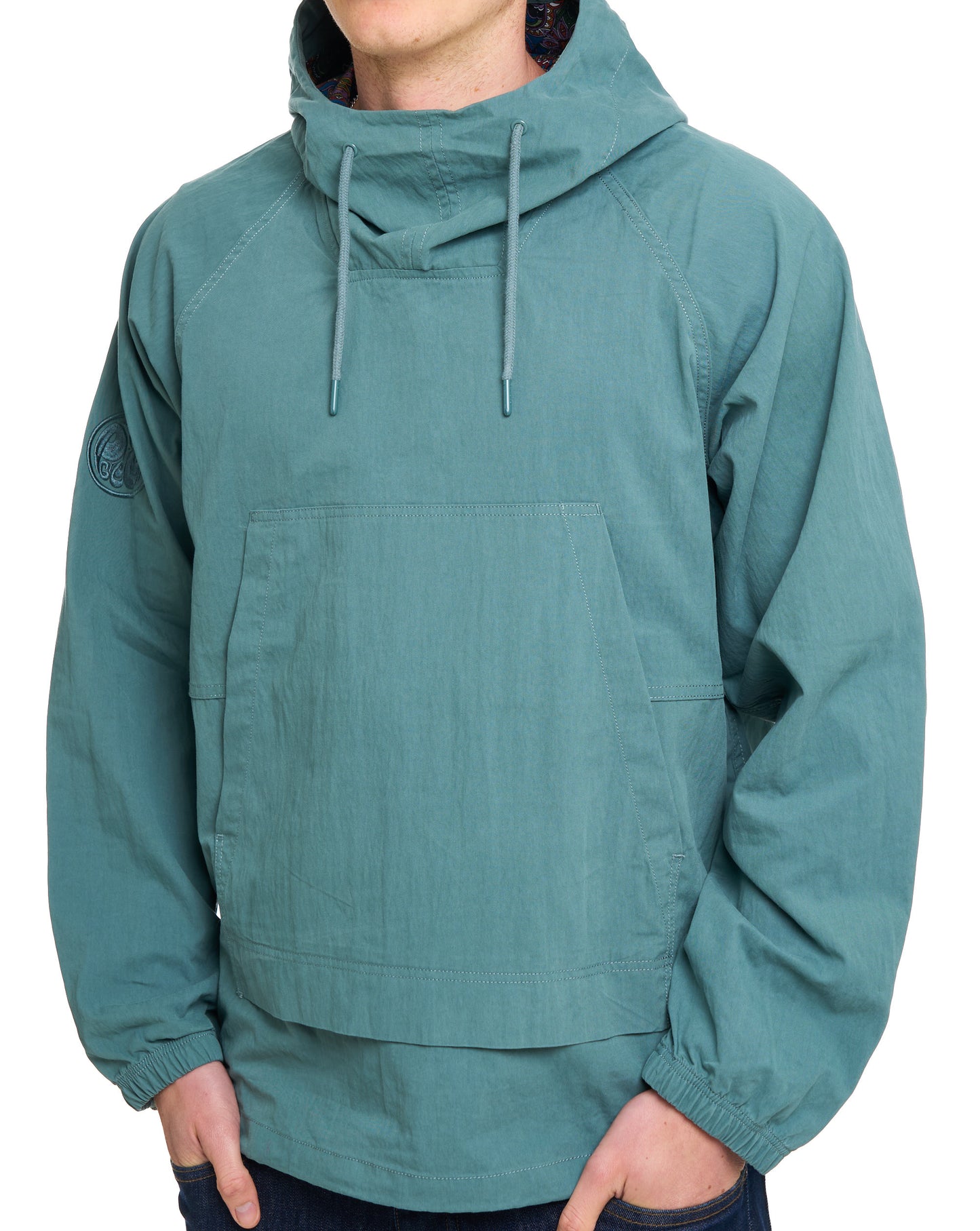 Pretty Green Feltham Smock Teal
