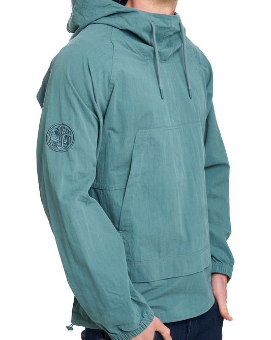Pretty Green Feltham Smock Teal