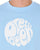 Pretty Green Gillespie Logo T Shirt Sky Blue