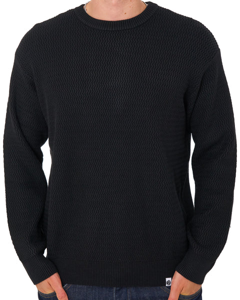 Pretty Green Howlett Knit Jumper Black