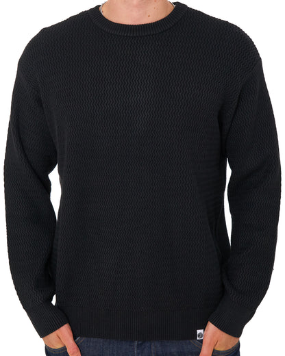 Pretty Green Howlett Knit Jumper Black
