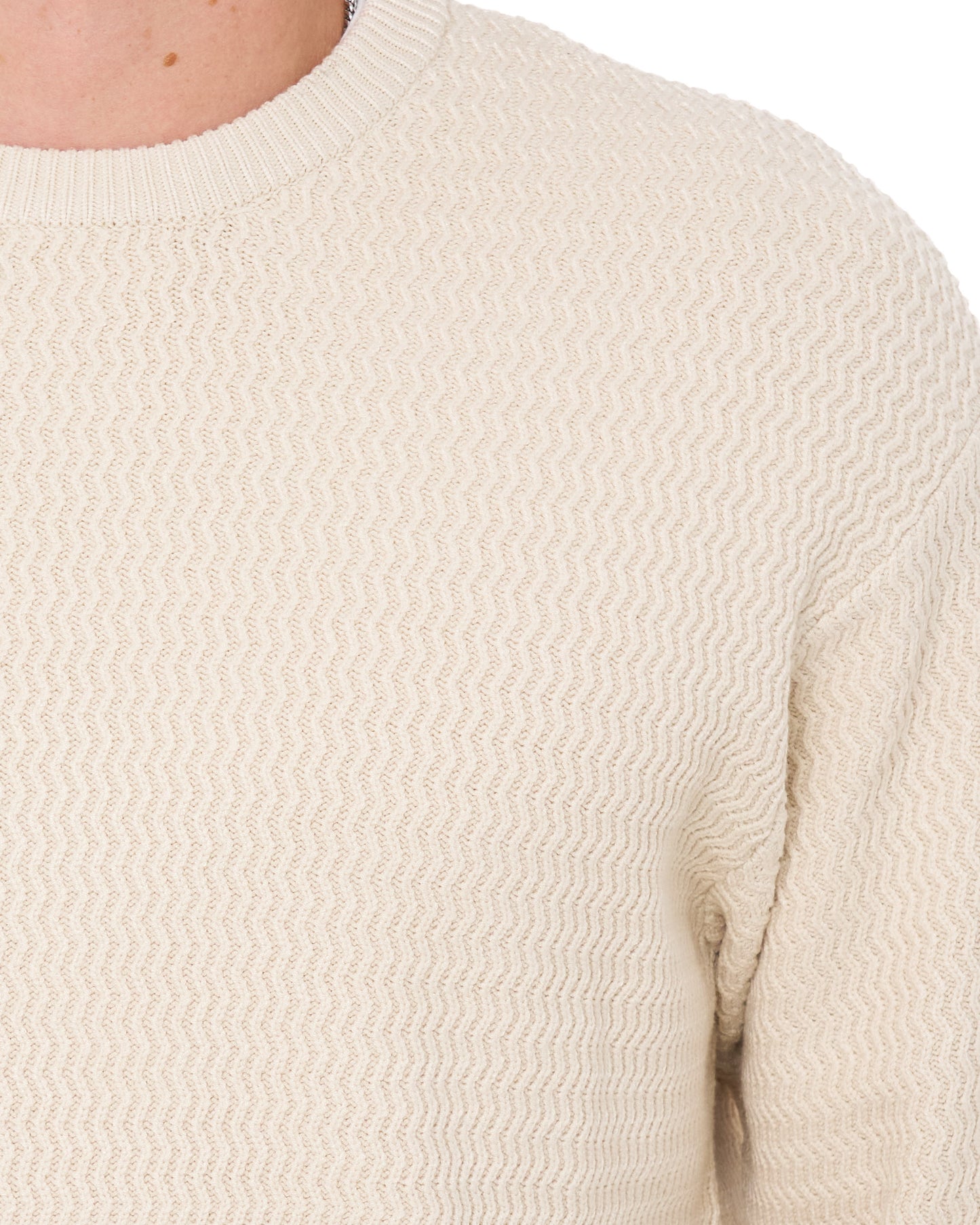 Pretty Green Howlett Knit Jumper Stone