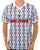 Pretty Green Kingsleigh Football Top Blue