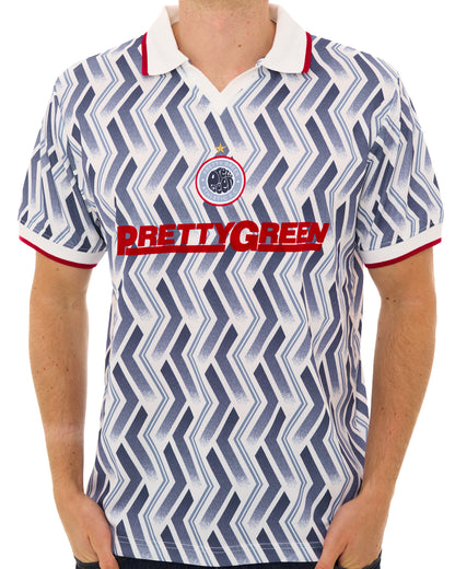 Pretty Green Kingsleigh Football Top Blue
