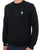Pretty Green Merino Blend Crew Knit Black