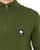 Pretty Green 1/4 Zip Merino Knit Khaki Green