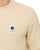 Pretty Green Merino Blend Crew Knit Stone