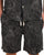 Pretty Green Resonance Linear Paisley Shorts Black