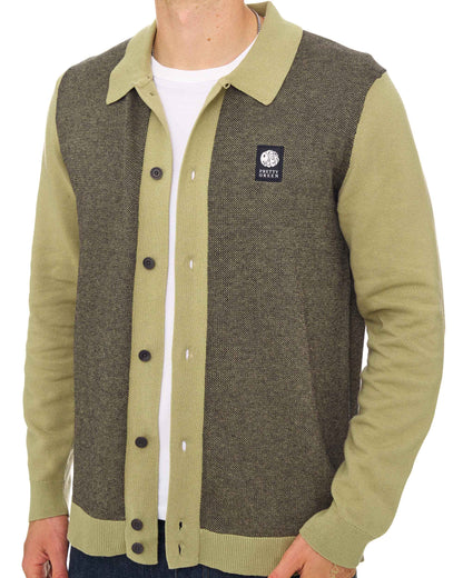 Pretty Green Roxy Knit Shirt Camel